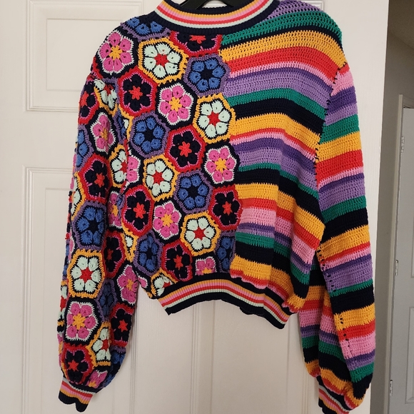 Farm Rio Crochet Sweater - Picture 8 of 9